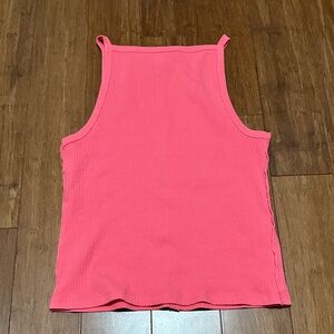 We The Free Vibrant salmon Tank Top